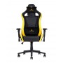 Кресло геймерское HEXTER Pro 01 black yellow