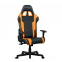 Кресло геймерское Dxracer Prince series GC-P132-NO-F2-NVF черное с оранжевым