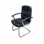 Кресло конференционное АКЛАС Лекко CF Черный (PU-черный)
