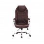Кресло АКЛАС Альваро ANF Коричневый (PU Dark Brown)