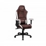 Кресло геймерское Aerocool Crown Leatherette Burgundy Red