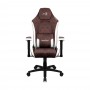 Кресло геймерское Aerocool Crown Leatherette Burgundy Red