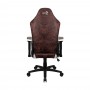 Кресло геймерское Aerocool Crown Leatherette Burgundy Red