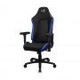 Кресло геймерское Aerocool Crown Leatherette Black Blue