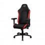 Кресло геймерское Aerocool Crown Leatherette Black Red