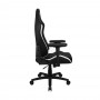 Кресло геймерское Aerocool Crown Leatherette Black White
