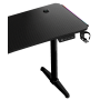Компьютерный стол с электрорегулировкой высоты Anda Seat Terminator RGB Black (AD-D-DD1-1600L-01-B)