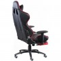 Кресло геймерское Special4You ExtremeRace black/red/white with footrest