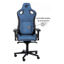 Кресло игровое GT RACER X-8005 Light Blue/Black