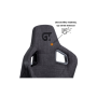 Кресло игровое GT RACER X-8005 Dark Grey/Black