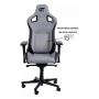 Кресло игровое GT RACER X-8005 Light Grey/Black Suede