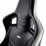 Кресло Noblechairs EPIC Real Leather Black/White/Red