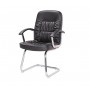 Кресло конференционное АКЛАС Лекко CF Черный (PU-черный)